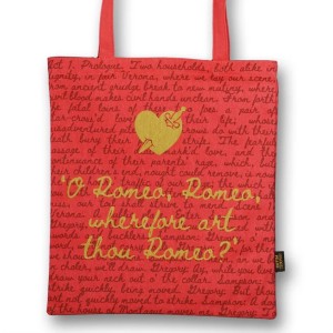SHPRWS07 Shopper Recycled Cotton - Shakespeare, Romeo and Juliet
